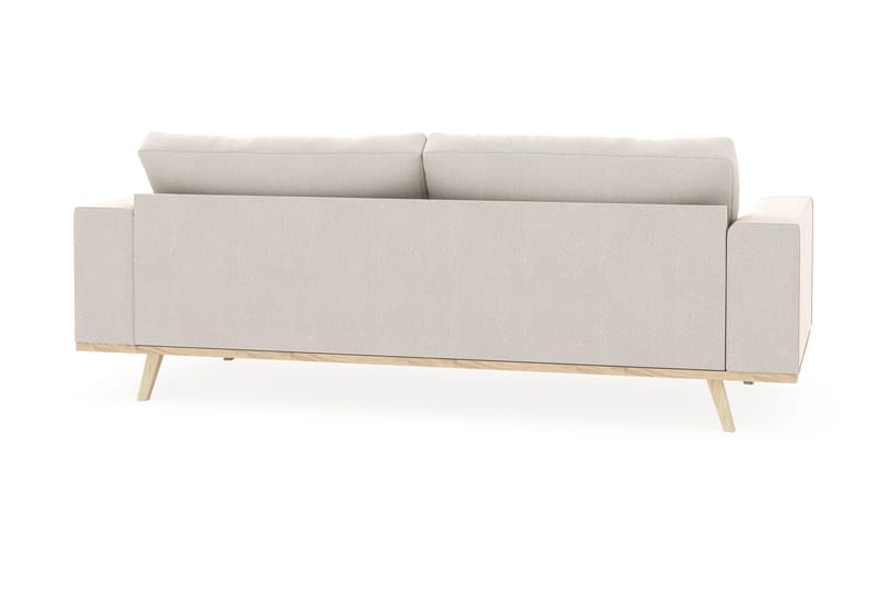 Copenhagen 3-sits Sammetssoffa - Krämvit - Products - Möbler - Soffa - 3 sits soffa