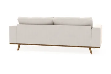 Copenhagen 3-sits Sammetssoffa - Krämvit - Products - Möbler - Soffa - 3 sits soffa