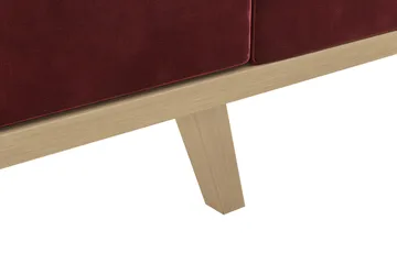 Copenhagen 3-sits Sammetssoffa - Lila - Products - Möbler - Soffa - 3 sits soffa