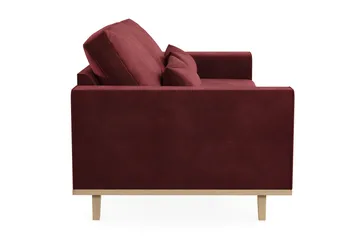 Copenhagen 3-sits Sammetssoffa - Lila - Products - Möbler - Soffa - 3 sits soffa