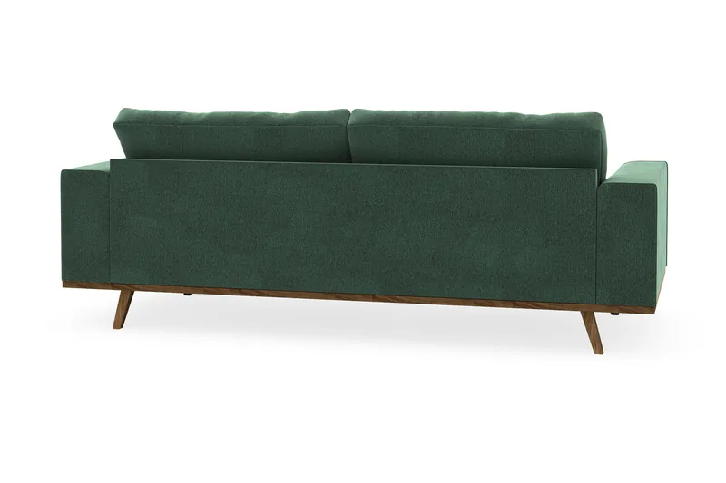Copenhagen 3-sits Sammetssoffa - Mörkgrön - Products - Möbler - Soffa - 3 sits soffa