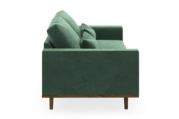 Copenhagen 3-sits Sammetssoffa - Mörkgrön - Products - Möbler - Soffa - 3 sits soffa