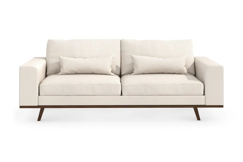 Copenhagen 3-sits Tygsoffa - Beige - Products - Möbler - Soffa - 3 sits soffa
