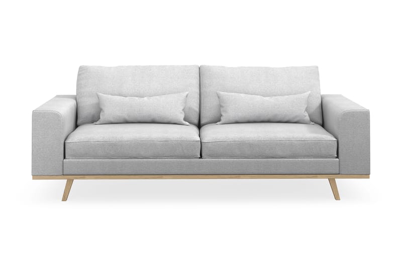 Copenhagen 3-sits Tygsoffa - Ljusgrå - Products - Möbler - Soffa - 3 sits soffa