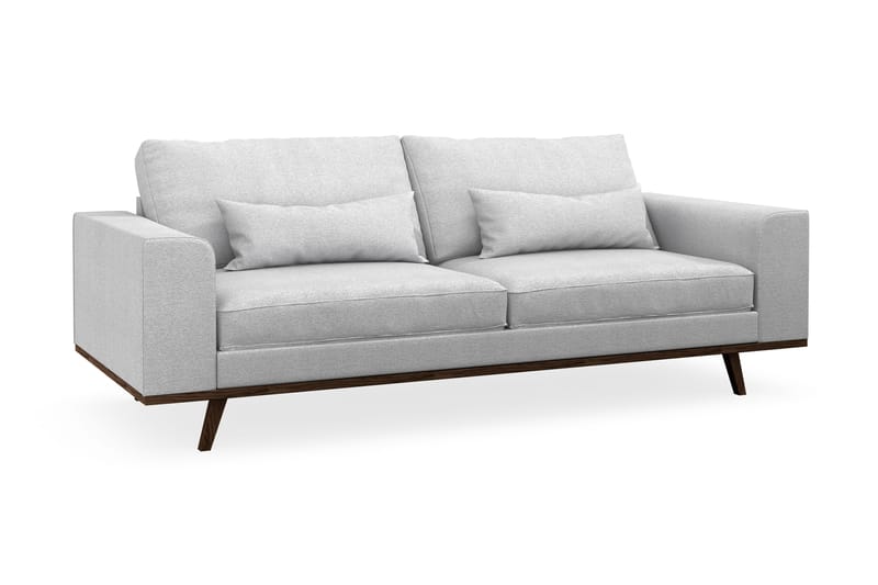 Copenhagen 3-sits Tygsoffa - Ljusgrå - Products - Möbler - Soffa - 3 sits soffa