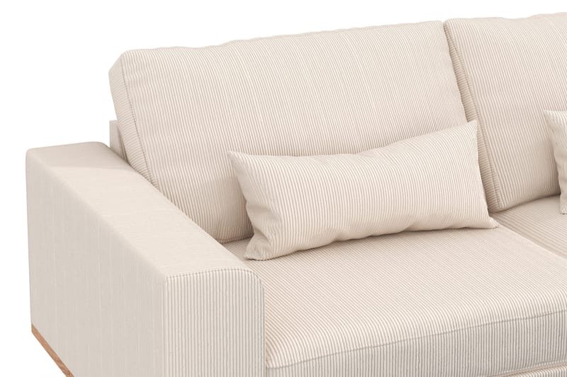 Copenhagen 4-sits Manchestersoffa - Beige - Products - Möbler - Soffa - 4 sits soffa