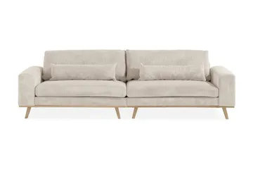Copenhagen 4-sits Manchestersoffa - Beige - Products - Möbler - Soffa - 4 sits soffa