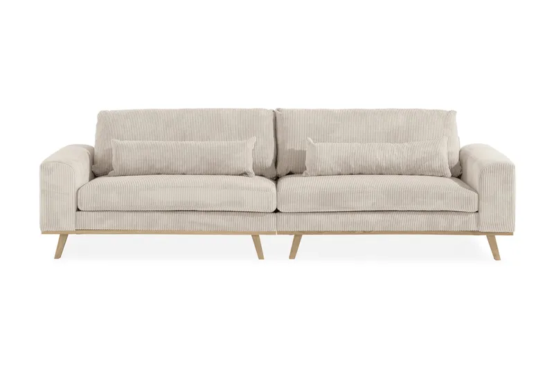 Copenhagen 4-sits Manchestersoffa - Beige - Products - Möbler - Soffa - 4 sits soffa
