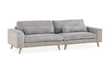 Copenhagen 4-sits Manchestersoffa - Ljusgrå - Products - Möbler - Soffa - 4 sits soffa