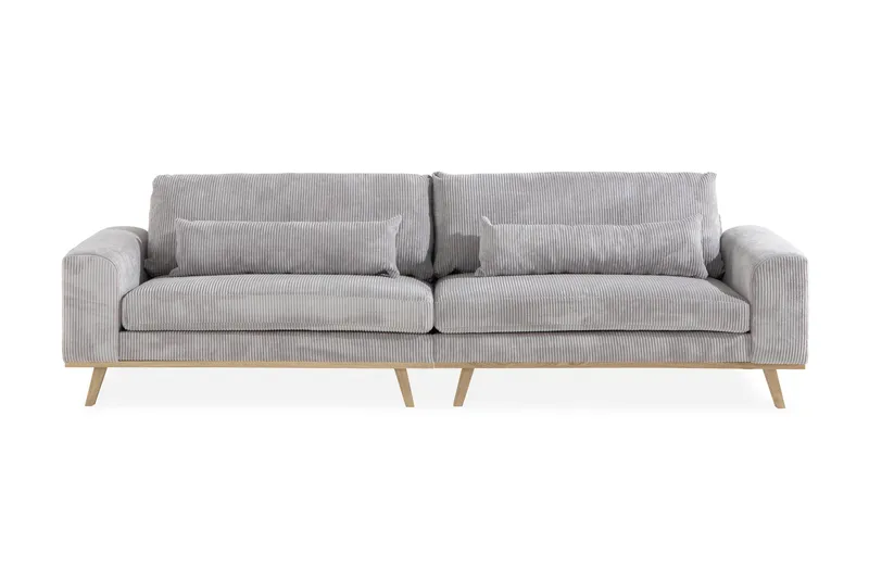 Copenhagen 4-sits Manchestersoffa - Ljusgrå - Products - Möbler - Soffa - 4 sits soffa