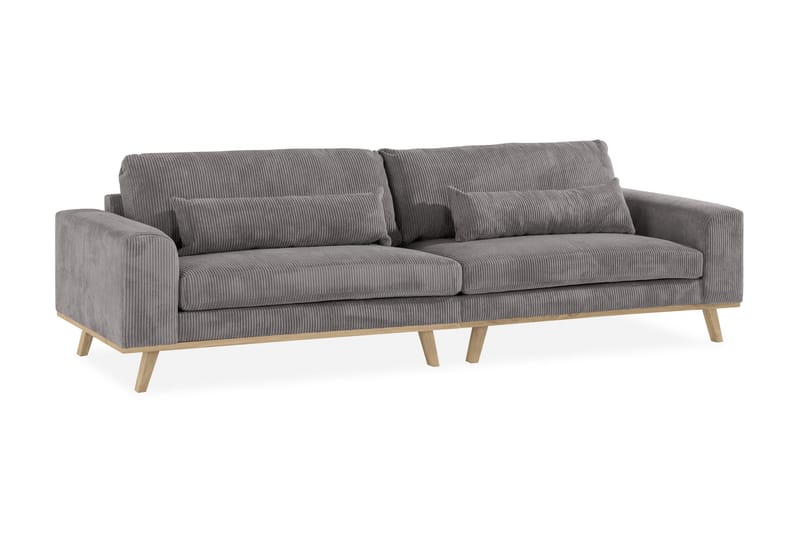 Copenhagen 4-sits Manchestersoffa - Mörkgrå - Products - Möbler - Soffa - 4 sits soffa