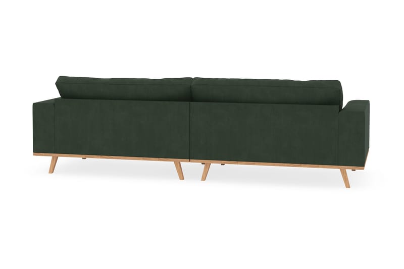 Copenhagen 4-sits Manchestersoffa - Mörkgrön - Products - Möbler - Soffa - 4 sits soffa