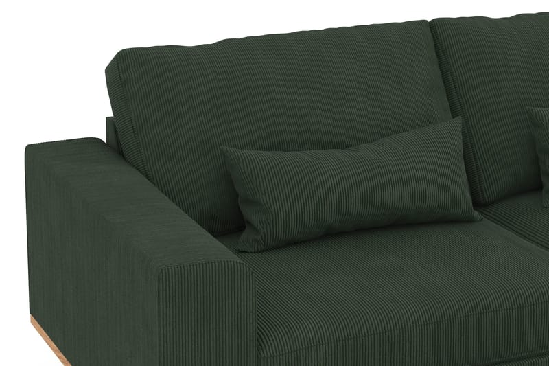 Copenhagen 4-sits Manchestersoffa - Mörkgrön - Products - Möbler - Soffa - 4 sits soffa