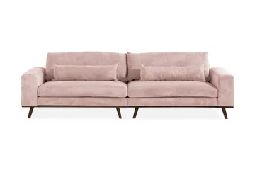 Copenhagen 4-sits Manchestersoffa - Rosa - Products - Möbler - Soffa - 4 sits soffa