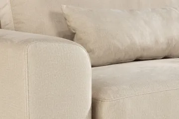 Copenhagen 4-sits Sammetssoffa - Beige - Products - Möbler - Soffa - Sammetssoffa