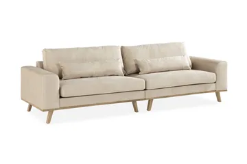 Copenhagen 4-sits Sammetssoffa - Beige - Products - Möbler - Soffa - Sammetssoffa
