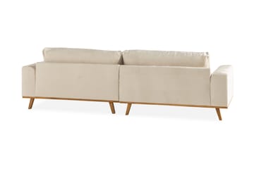 Copenhagen 4-sits Sammetssoffa - Beige - Products - Möbler - Soffa - Sammetssoffa