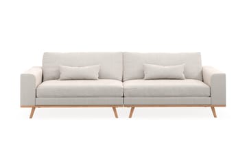 Copenhagen 4-sits Sammetssoffa - Krämvit - Products - Möbler - Soffa - Sammetssoffa