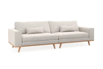 Copenhagen 4-sits Sammetssoffa - Krämvit - Products - Möbler - Soffa - Sammetssoffa