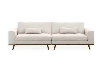 Copenhagen 4-sits Sammetssoffa - Krämvit - Products - Möbler - Soffa - Sammetssoffa