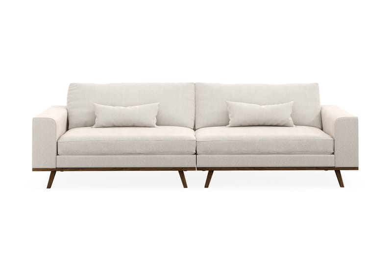 Copenhagen 4-sits Sammetssoffa - Krämvit - Products - Möbler - Soffa - Sammetssoffa