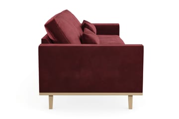 Copenhagen 4-sits Sammetssoffa - Lila - Products - Möbler - Soffa - Sammetssoffa