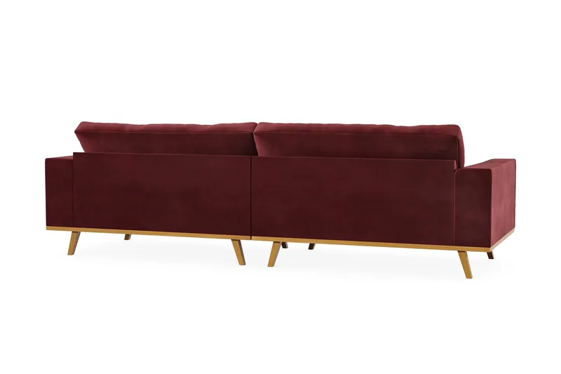 Copenhagen 4-sits Sammetssoffa - Lila - Products - Möbler - Soffa - Sammetssoffa