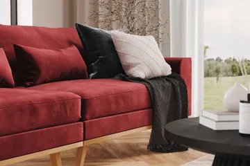 Copenhagen 4-sits Sammetssoffa - Lila - Products - Möbler - Soffa - Sammetssoffa