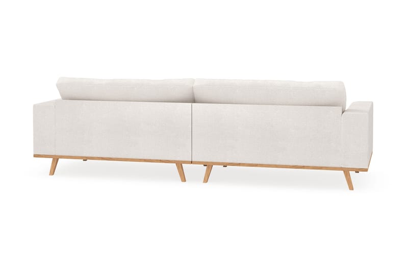 Copenhagen 4-sits Soffa i Bouclé - Vit - Products - Möbler - Soffa - 4 sits soffa