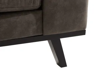 Copenhagen 4-sits Soffa i Konstläder - Mörkgrå - Products - Möbler - Soffa - 4 sits soffa