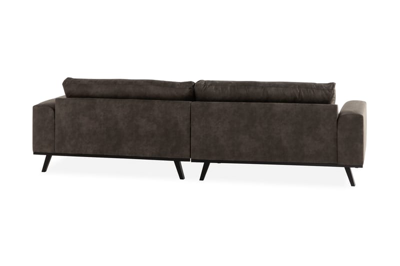 Copenhagen 4-sits Soffa i Konstläder - Mörkgrå - Products - Möbler - Soffa - 4 sits soffa