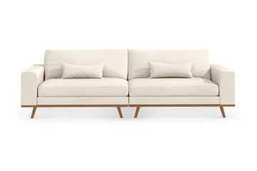 Copenhagen 4-sits Tygsoffa - Beige - Products - Möbler - Soffa - 4 sits soffa
