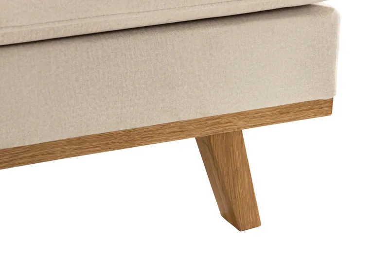 Copenhagen 5-sits Högervänd U-formad Large Soffa med Divan och Schäslong i Sammet - Beige - Products - Möbler - Soffa - Sammetssoffa