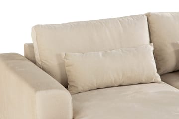 Copenhagen 5-sits Högervänd U-formad Large Soffa med Divan och Schäslong i Sammet - Beige - Products - Möbler - Soffa - Sammetssoffa