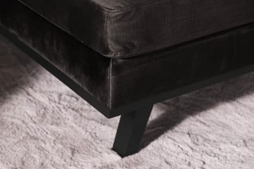 Copenhagen 5-sits Högervänd U-formad Soffa med Divan och Schäslong i Sammet - Mörkgrå - Products - Möbler - Soffa - Sammetssoffa