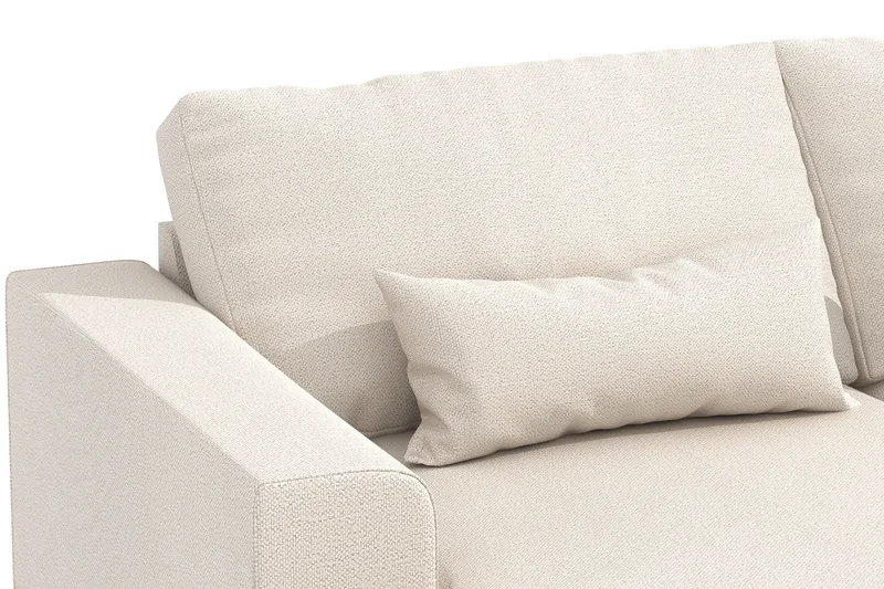 Copenhagen 5-sits Högervänd U-formad Soffa med Divan och Schäslong i Tyg - Beige - Products - Möbler - Soffa - U-soffa