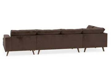 Copenhagen 5-sits Vänstervänd U-formad Large Soffa med Divan och Schäslong i Manchester - Mörkbrun - Products - Möbler - Soffa - U-soffa