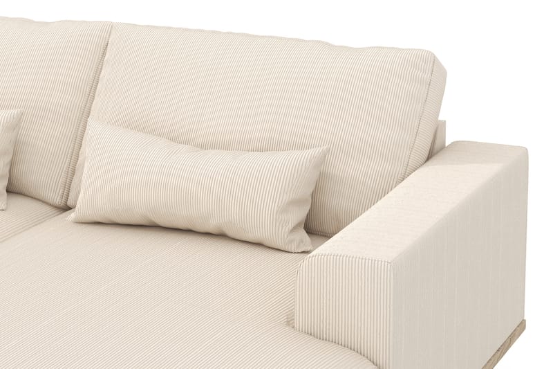 Copenhagen 5-sits Vänstervänd U-formad Soffa med Divan och Schäslong i Manchester - Beige - Products - Möbler - Soffa - U-soffa