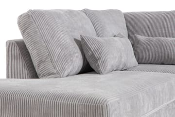 Copenhagen 5-sits Vänstervänd U-formad Soffa med Divan och Schäslong i Manchester - Ljusgrå - Products - Möbler - Soffa - U-soffa