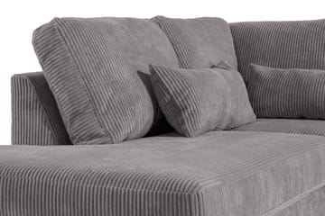 Copenhagen 5-sits Vänstervänd U-formad Soffa med Divan och Schäslong i Manchester - Mörkgrå - Products - Möbler - Soffa - U-soffa