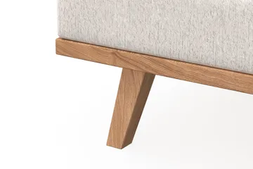 Copenhagen 5-sits Vänstervänd U-formad Soffa med Divan och Schäslong i Sammet - Krämvit - Products - Möbler - Soffa - Sammetssoffa