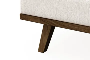 Copenhagen 5-sits Vänstervänd U-formad Soffa med Divan och Schäslong i Sammet - Krämvit - Products - Möbler - Soffa - Sammetssoffa
