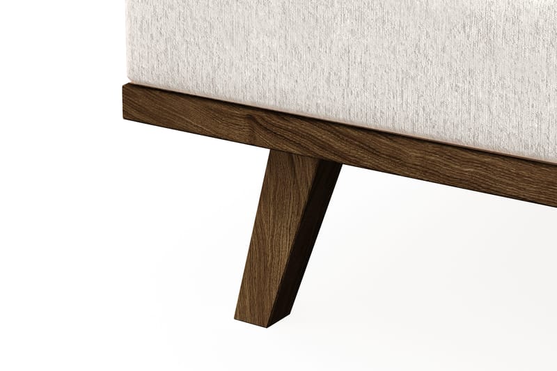 Copenhagen 5-sits Vänstervänd U-formad Soffa med Divan och Schäslong i Sammet - Krämvit - Products - Möbler - Soffa - Sammetssoffa