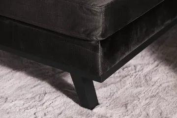 Copenhagen 5-sits Vänstervänd U-formad Soffa med Divan och Schäslong i Sammet - Mörkgrå - Products - Möbler - Soffa - Sammetssoffa
