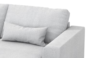 Copenhagen 5-sits Vänstervänd U-formad Soffa med Divan och Schäslong i Tyg - Ljusgrå - Products - Möbler - Soffa - U-soffa