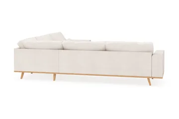 Copenhagen 6-sits L-formad Hörnsoffa i Bouclé - Vit - Products - Möbler - Soffa - Hörnsoffa