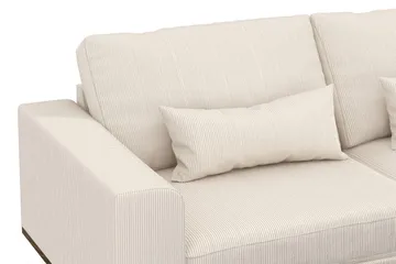 Copenhagen 6-sits L-formad Hörnsoffa i Manchester - Beige - Products - Möbler - Soffa - Hörnsoffa
