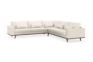 Copenhagen 6-sits L-formad Hörnsoffa i Manchester - Beige - Products - Möbler - Soffa - Hörnsoffa