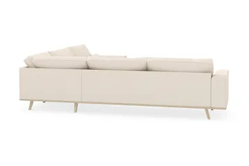 Copenhagen 6-sits L-formad Hörnsoffa i Manchester - Beige - Products - Möbler - Soffa - Hörnsoffa