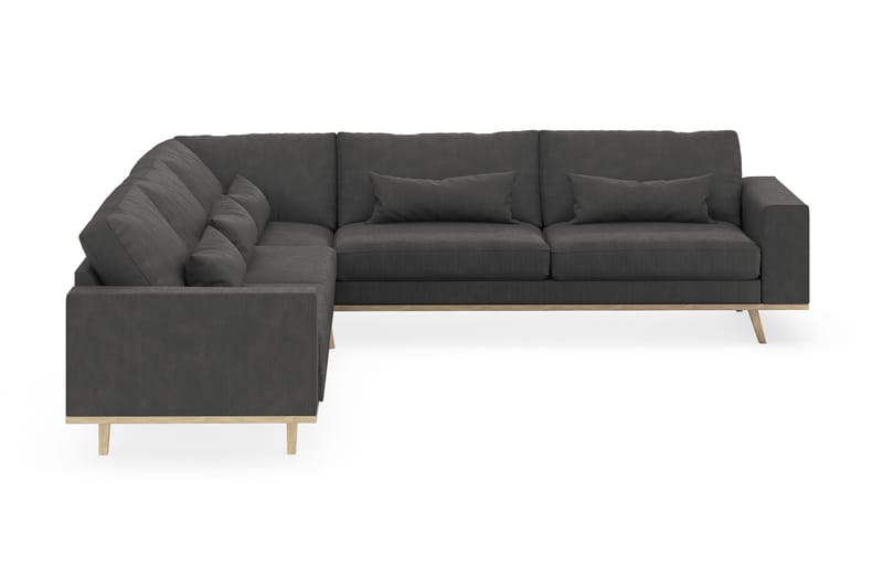 Copenhagen 6-sits L-formad Hörnsoffa i Manchester - Mörkgrå - Products - Möbler - Soffa - Hörnsoffa